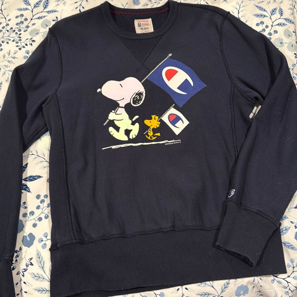 Todd Snyder + Champion x Peanuts Snoopy Sweatshirt Sweater medium